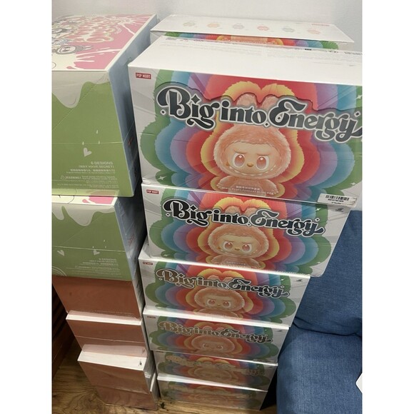 SEALED Labubu Monsters Big into Energy Whole Set Blind Box AUTHENTIC Pop Mart - Picture 5 of 7